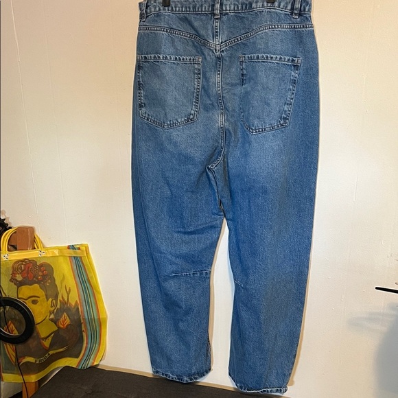Barrel jeans, Classic Blue Women's Jeans - Picture 4 of 5